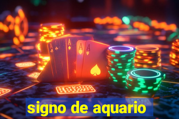 signo de aquario